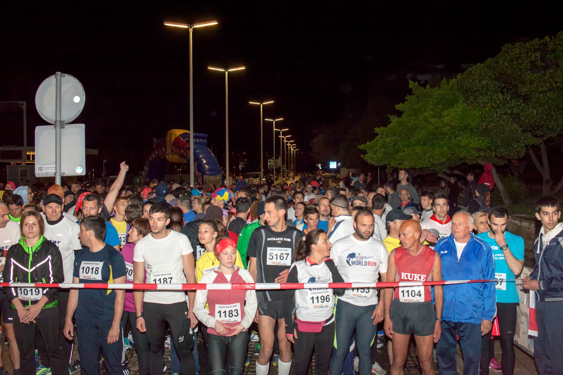 Povijest utrke Zadar Night Run 2015
